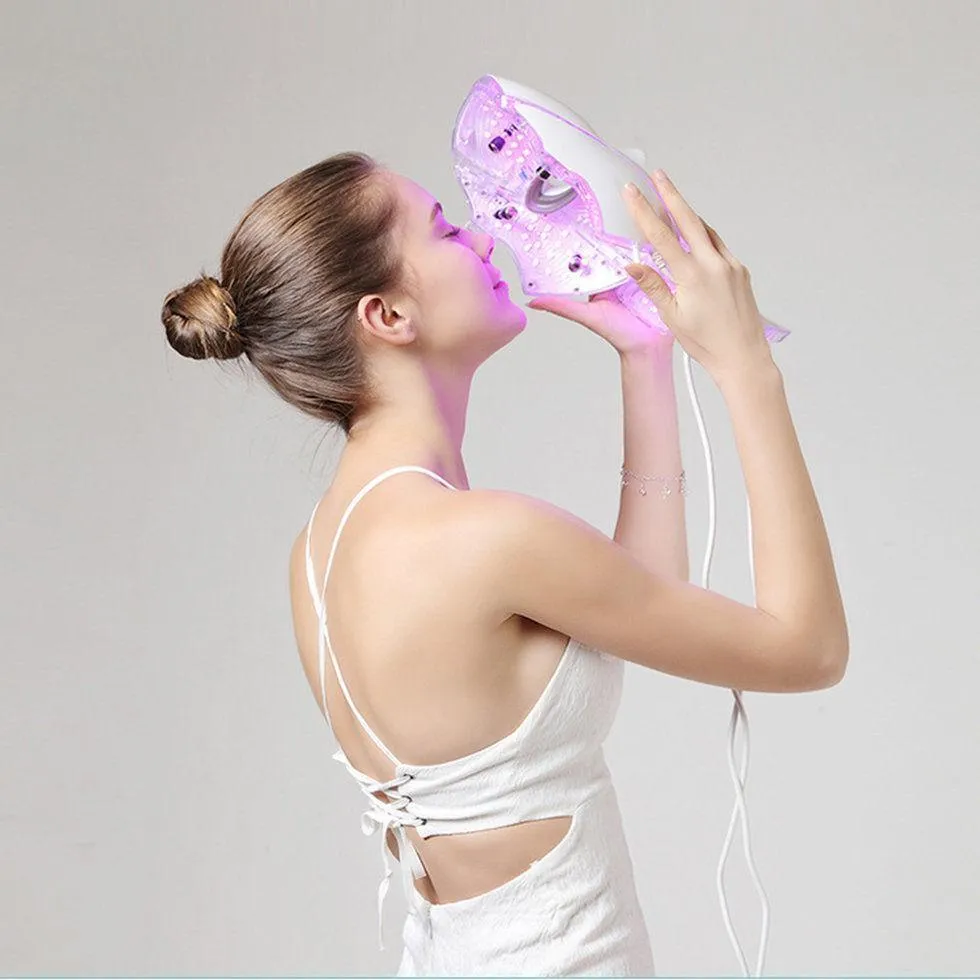 DermaLight - Professional LED Light Therapy Face Skin Beauty Mask