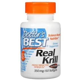 Doctor's Best Krill Oil, 350 mg 60 capsules