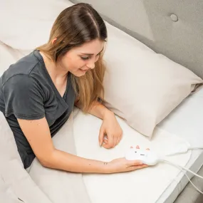Double Electric Underblanket Blewarm InnovaGoods 60 60 W 140 x 160 cm White