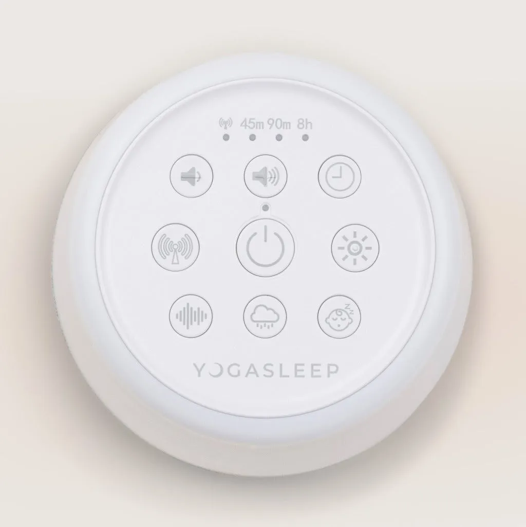 Duet White Noise Machine with Night Light and Wireless Speaker