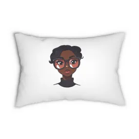 DUO MODERN "Allison" Spun Polyester Lumbar Pillow