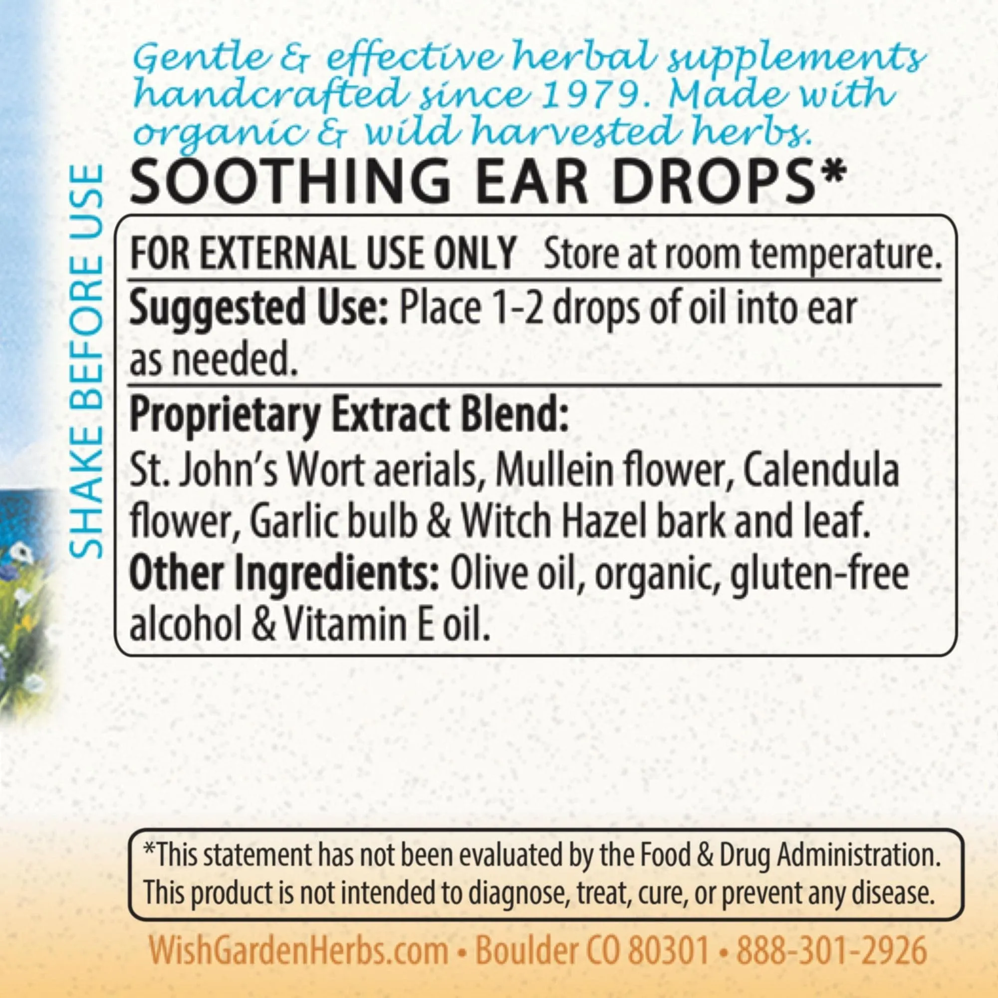 Ear Be Well For Kids   Mullein Flower Ear Oil Kit
