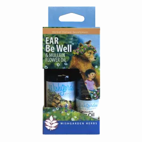 Ear Be Well For Kids   Mullein Flower Ear Oil Kit