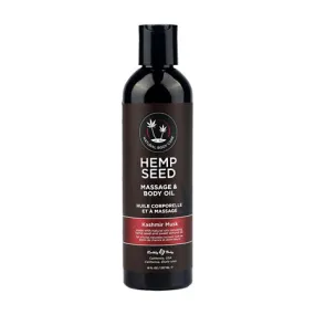 Earthly Body Massage & Body Oil - 8 oz Kashmir Musk