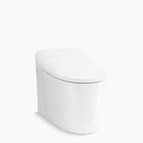 Eir Elongated 0.8 gpf & 1.0 gpf Dual-Flush Bidet Bowl Toilet in White
