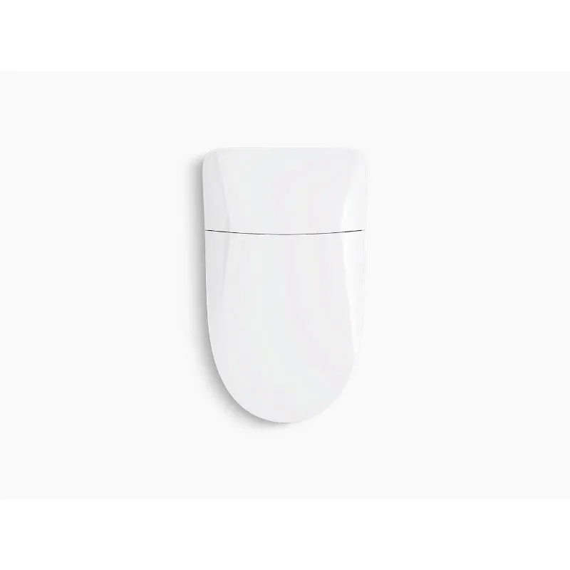 Eir Elongated 0.8 gpf & 1.0 gpf Dual-Flush Bidet Bowl Toilet in White