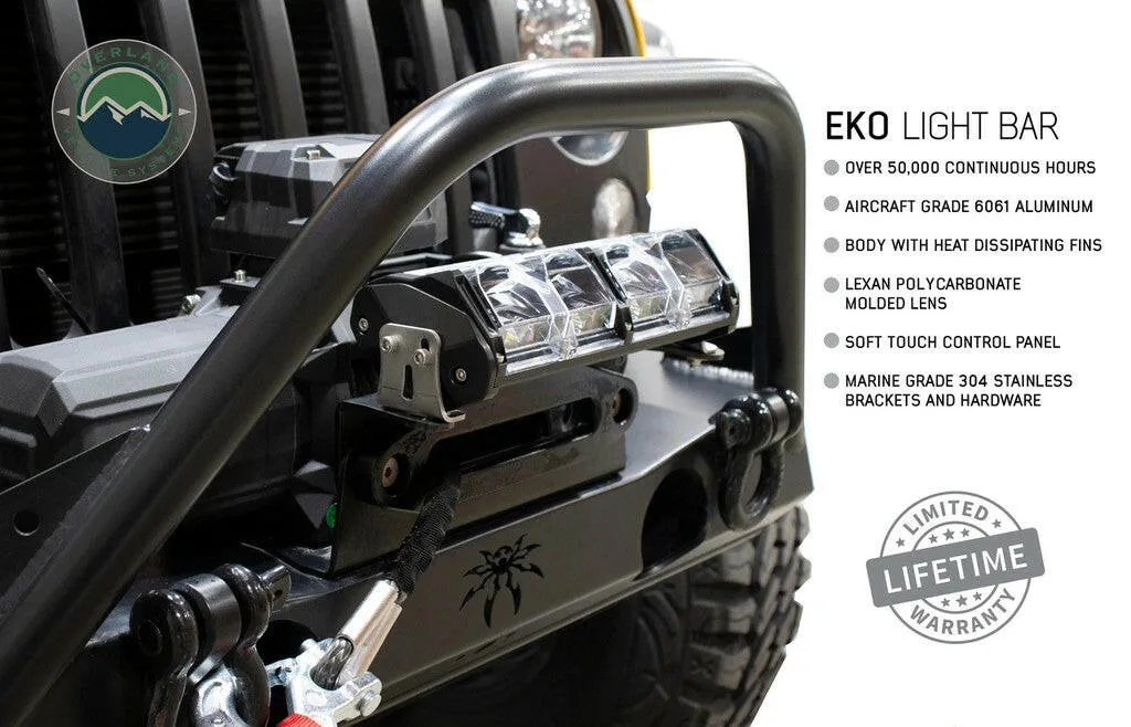 EKO 10" LED Light Bar With Variable Beam, DRL, RGB Back Light, 6 Brightness