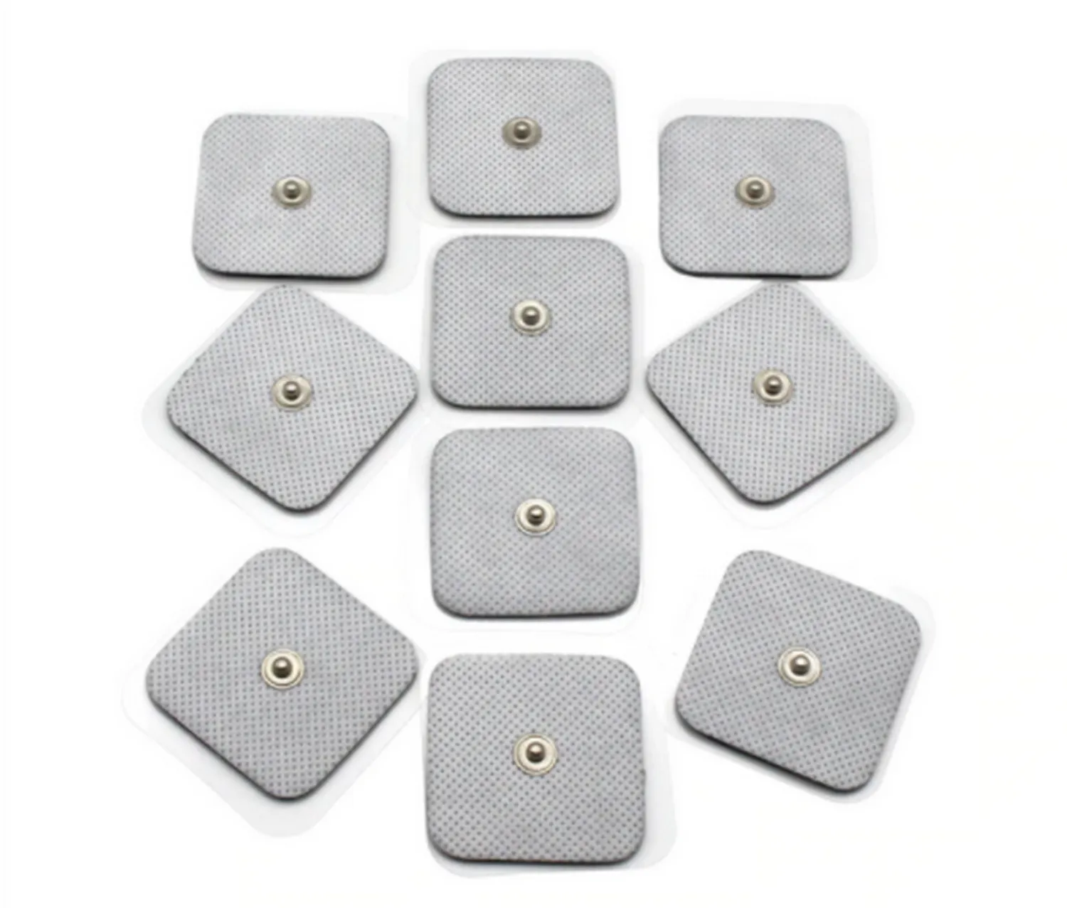 Electrode pad massage pads  (10) compatible with Healy Frequency TENS 4x4cm