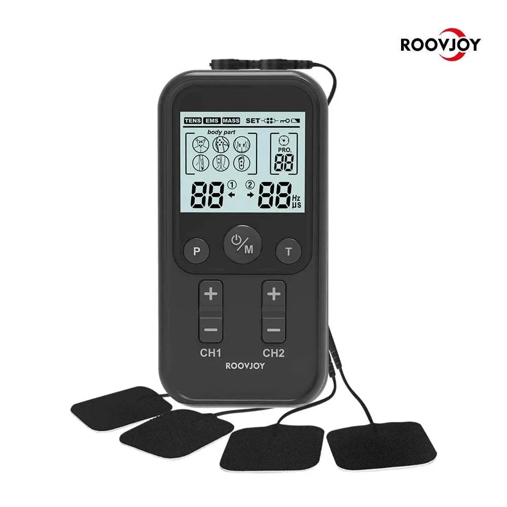 Empower Your Comeback: ROOVJOY Physiotherapy Equipment for Stroke Survivors Regaining Independence – Experience Relief and Progress with Our TENS Machine