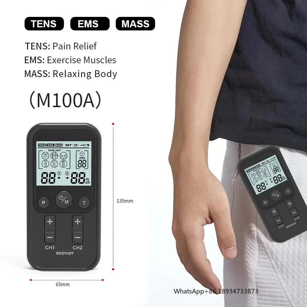 Empower Your Comeback: ROOVJOY Physiotherapy Equipment for Stroke Survivors Regaining Independence – Experience Relief and Progress with Our TENS Machine