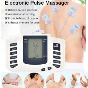 EMS Tens Massage Unit Electrical Pulse Acupuncture Full Body Relax Muscle Therapy