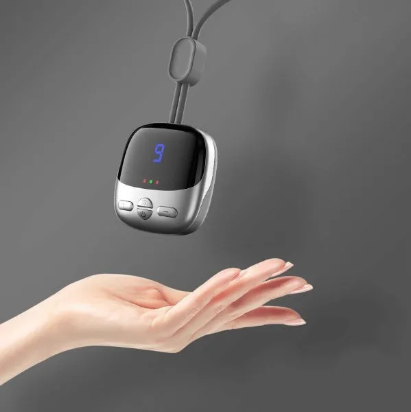 EMS Tens Neck Massager Pendant | Cervical Spine & Neck Pain Relief Necklace