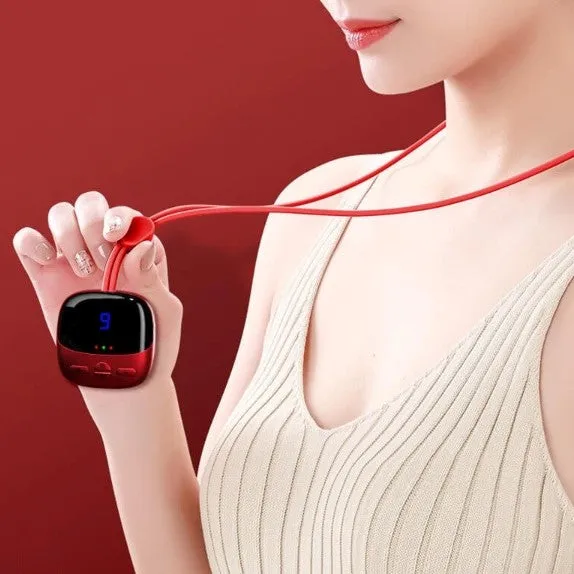 EMS Tens Neck Massager Pendant | Cervical Spine & Neck Pain Relief Necklace