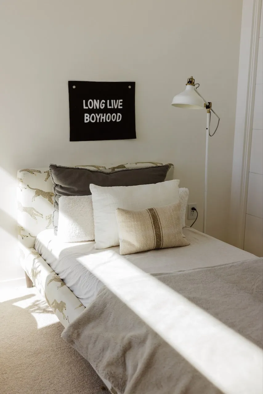 Everglow Linen Lumbar Pillow