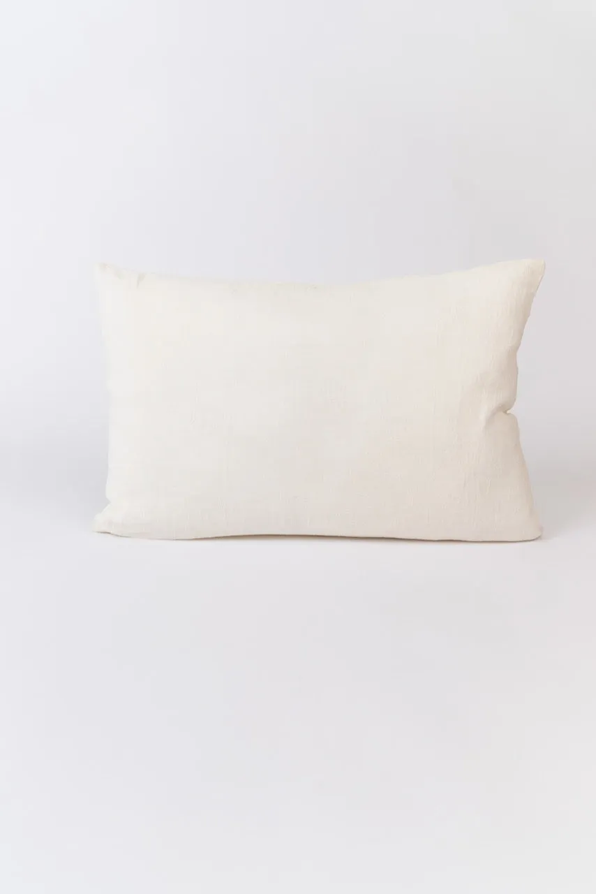 Everglow Linen Lumbar Pillow