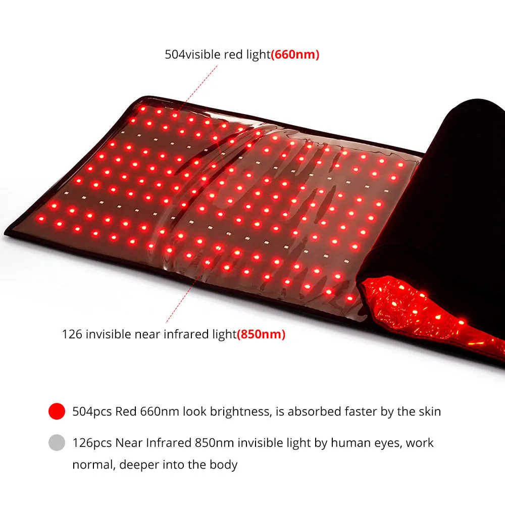 Full Body Near Infrared LED Red Light Blanket Lipolaser Belt XXL