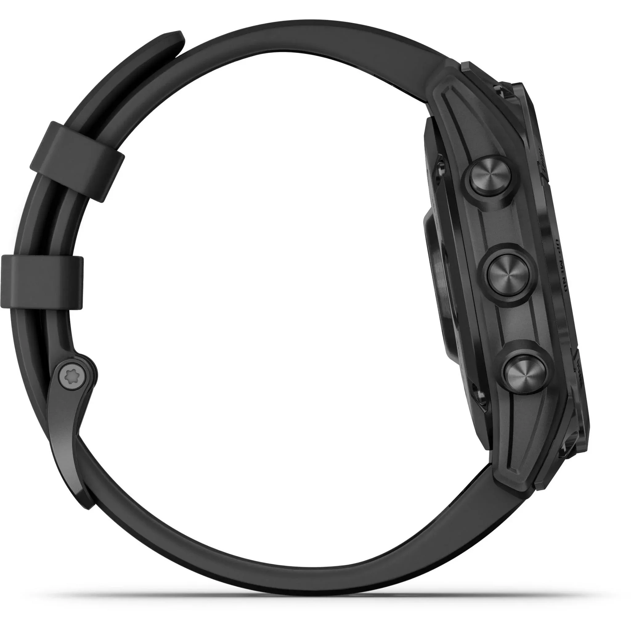 Garmin Fenix 7 Solar Watch - Slate Grey with Black Band