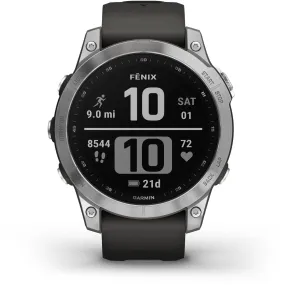 Garmin Fenix 7 Sports Watch - Silver/Graphite