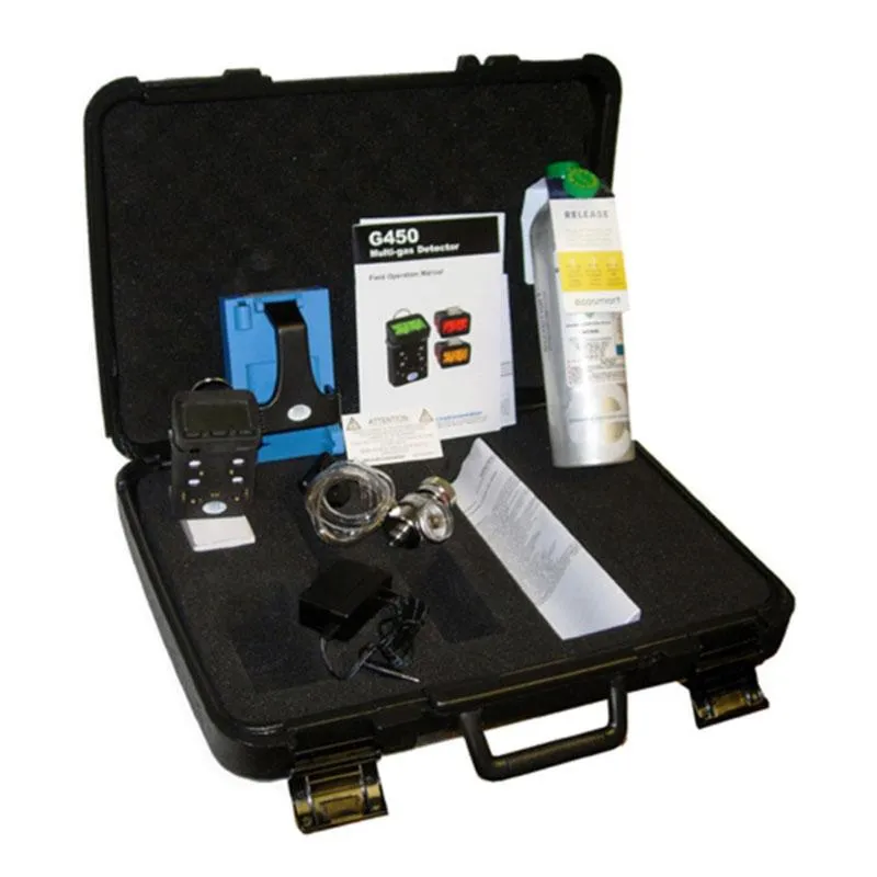 GfG Microtector II G450 LEL, O2, CO, H2S Gas Detector (Rechargeable Smart Pump)