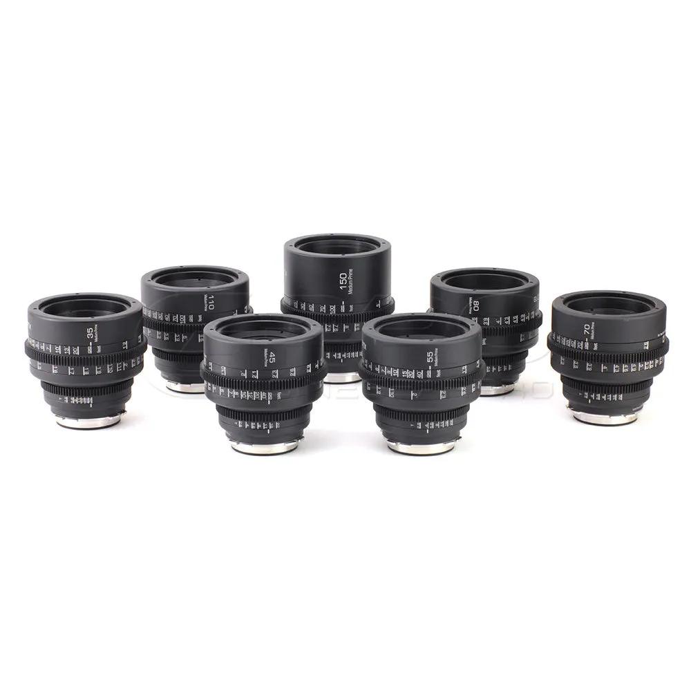 G.L OPTICS Medium Prime 80mm T1.9 Mamiya 645N Rehoused Lens