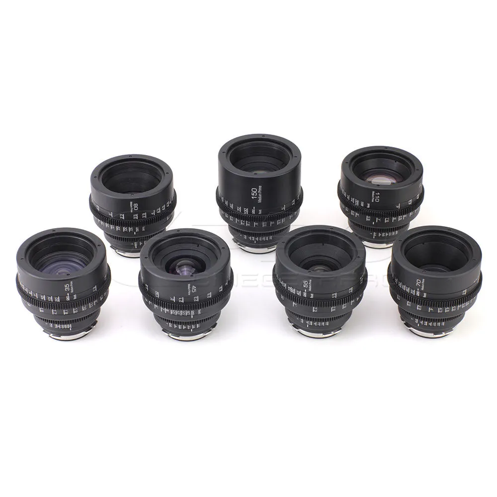 G.L OPTICS Medium Prime 80mm T1.9 Mamiya 645N Rehoused Lens