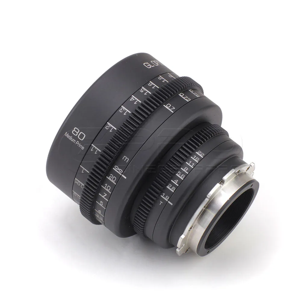 G.L OPTICS Medium Prime 80mm T1.9 Mamiya 645N Rehoused Lens
