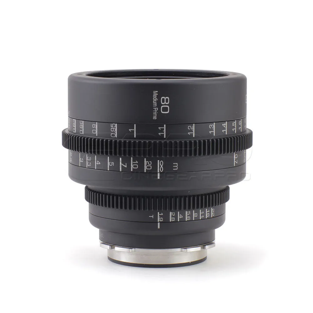 G.L OPTICS Medium Prime 80mm T1.9 Mamiya 645N Rehoused Lens