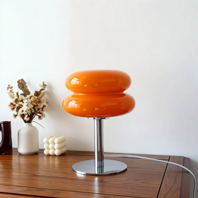 Glossy Macaron Table Lamp