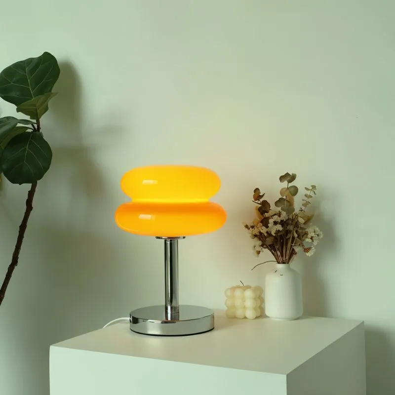 Glossy Macaron Table Lamp