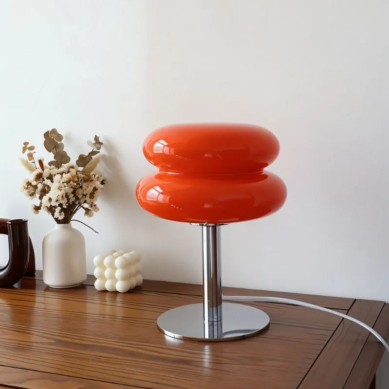 Glossy Macaron Table Lamp