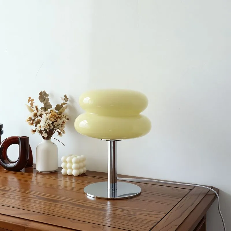 Glossy Macaron Table Lamp