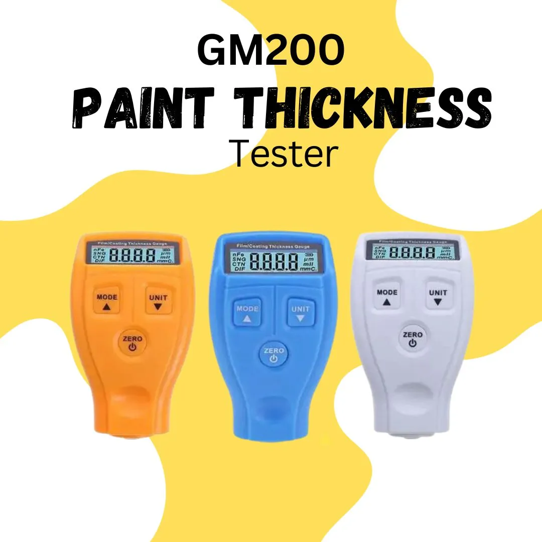 GM200 Car Paint Thickness Tester - Multi - Car Paint Gauge Measuring Tool
