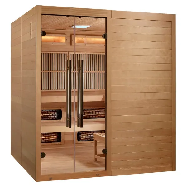 Golden Designs Toledo 6 Person Hybrid Sauna