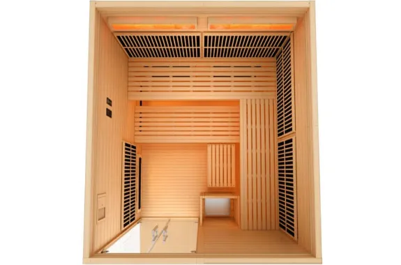 Golden Designs Toledo 6 Person Hybrid Sauna