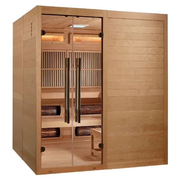 Golden Designs Toledo 6 Person Hybrid Sauna