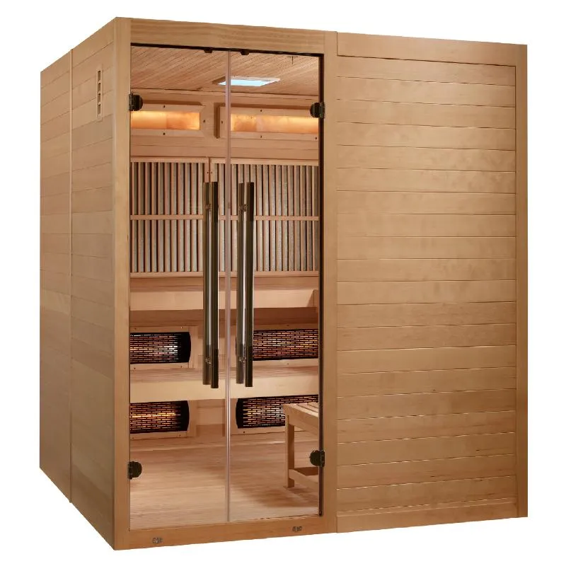 Golden Designs - Toledo Hybrid Sauna GDI-8360-01 | 6 Person