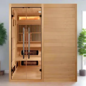 Golden Designs - Toledo Hybrid Sauna GDI-8360-01 | 6 Person