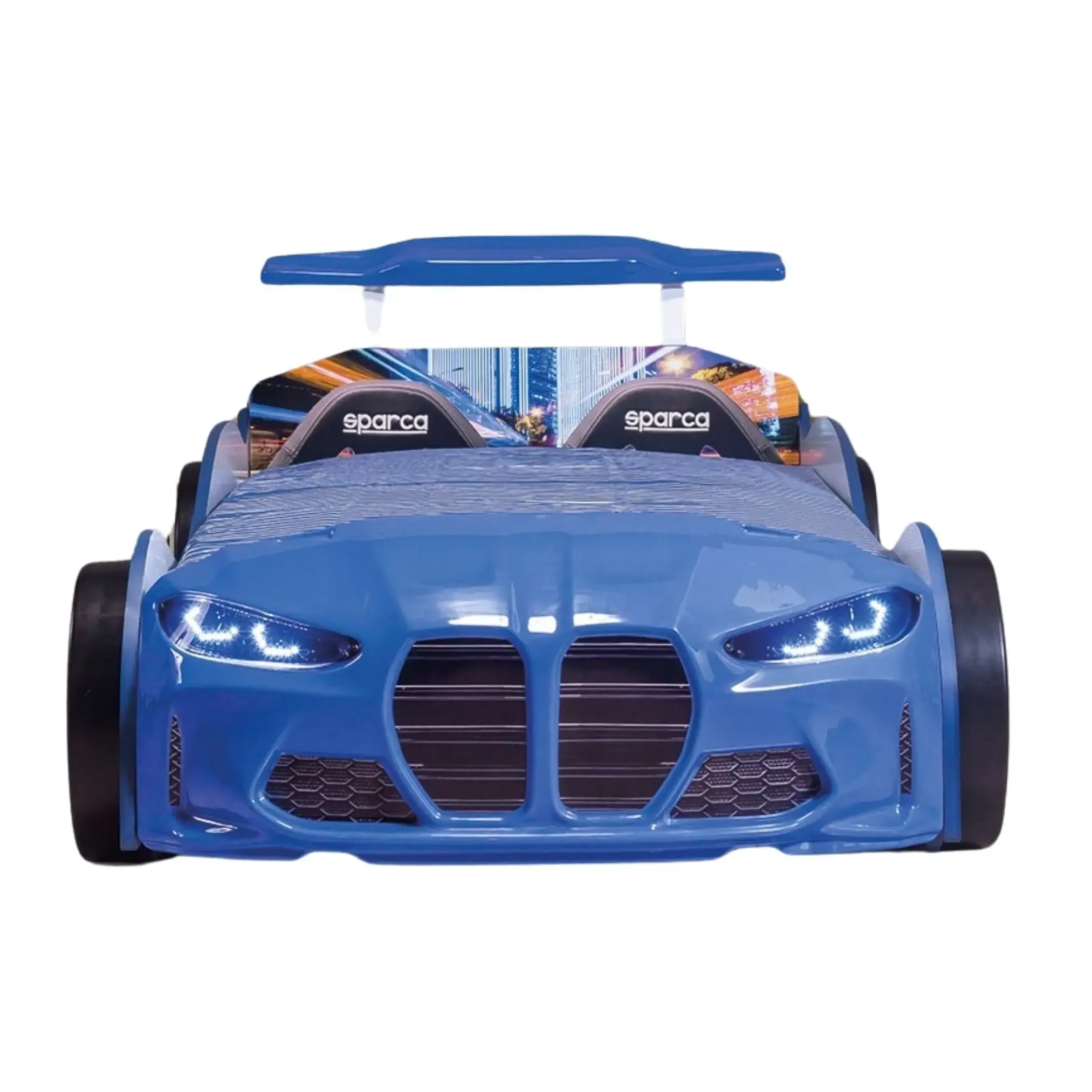 GTX Race Car Bed w/LEDs & Sound Effects