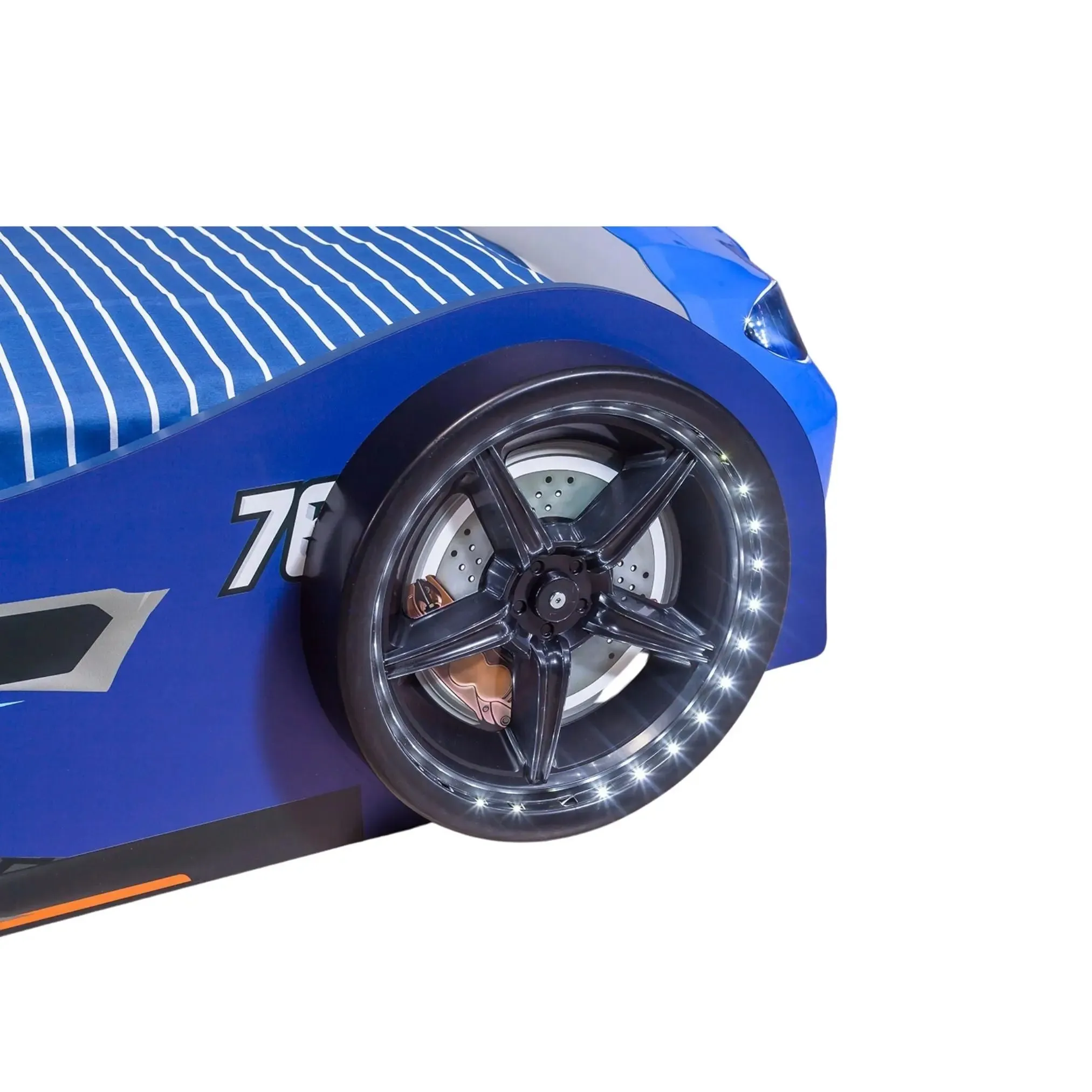 GTX Race Car Bed w/LEDs & Sound Effects