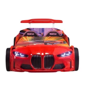 GTX Race Car Bed w/LEDs & Sound Effects
