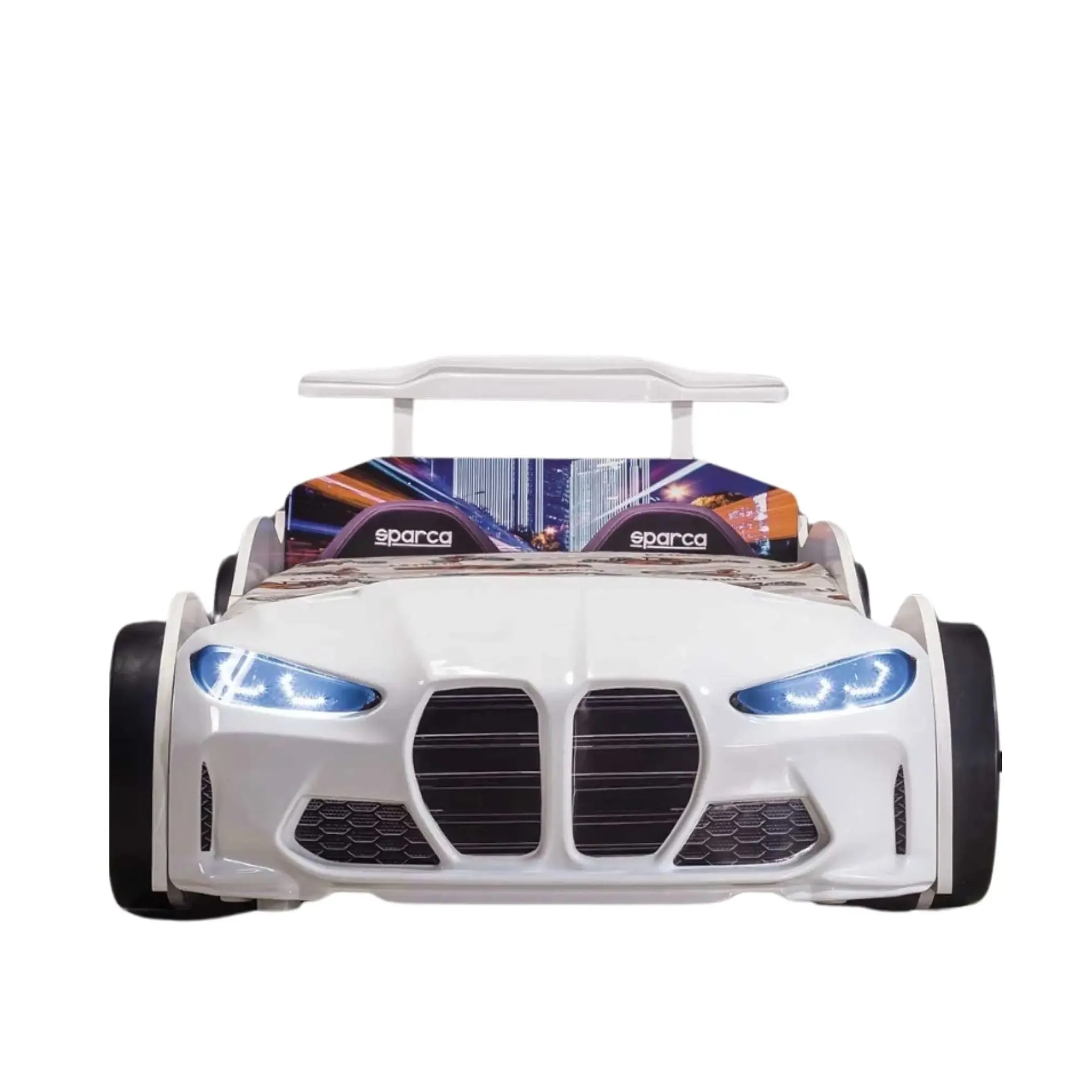 GTX Race Car Bed w/LEDs & Sound Effects