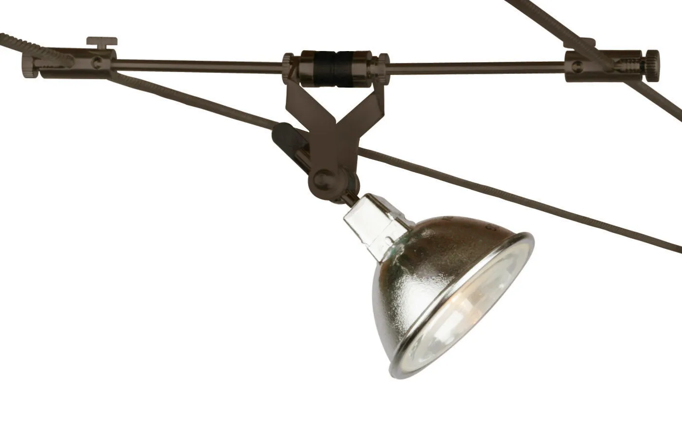 Head for Cable Light from the Vail Pivot Collection in Bronze Finish by Stone Lighting