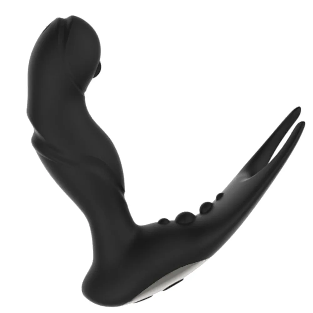 Heating Vibrating Anal Rolling Ball Prostate Massager