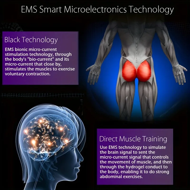 Hip Trainer, Buttock Lift Massage Device Smart Fitness Exercise