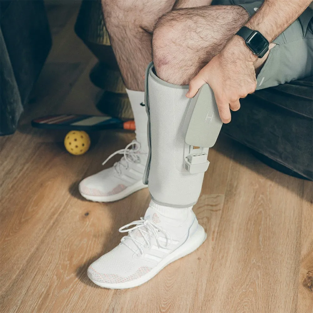 Homedics Modulair Compression Calf Wrap Bundle - Grey | SR-CMXC10H