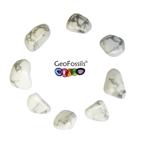 Howlite Polished Healing Crystals Tumble Stone