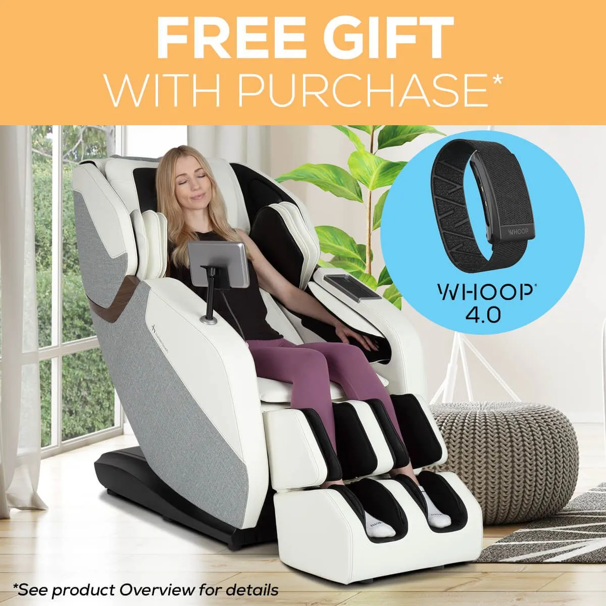 Human Touch Rove Massage Chair -New