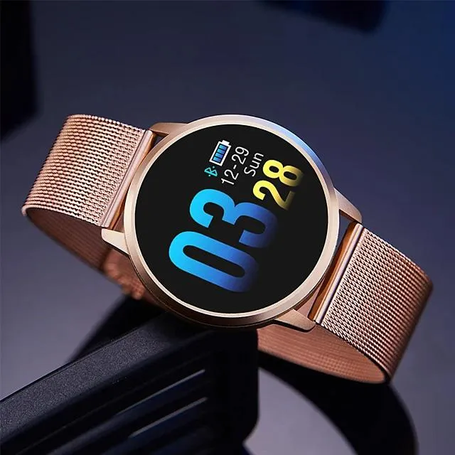 IMOSI Q8 Smartwatch Stainless Steel BT Fitness Tracker