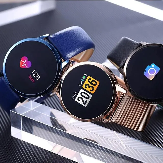 IMOSI Q8 Smartwatch Stainless Steel BT Fitness Tracker