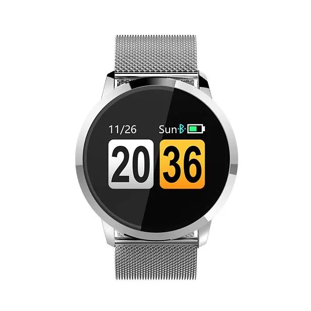 IMOSI Q8 Smartwatch Stainless Steel BT Fitness Tracker
